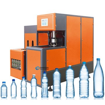 Semi Auto Manual Operation Plastic PET Preform Mineral Water Juice Drinking Beverage Bottle Blow Molding Machine
